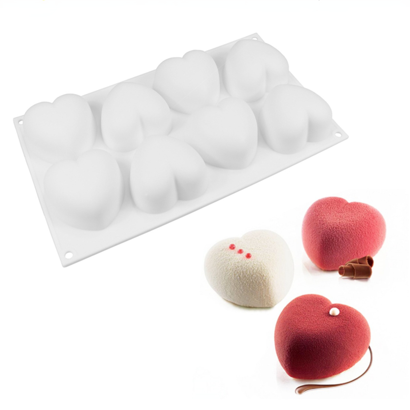 Candle Making Experience - Liebe Herz Silikon Seife Form Handgemachte