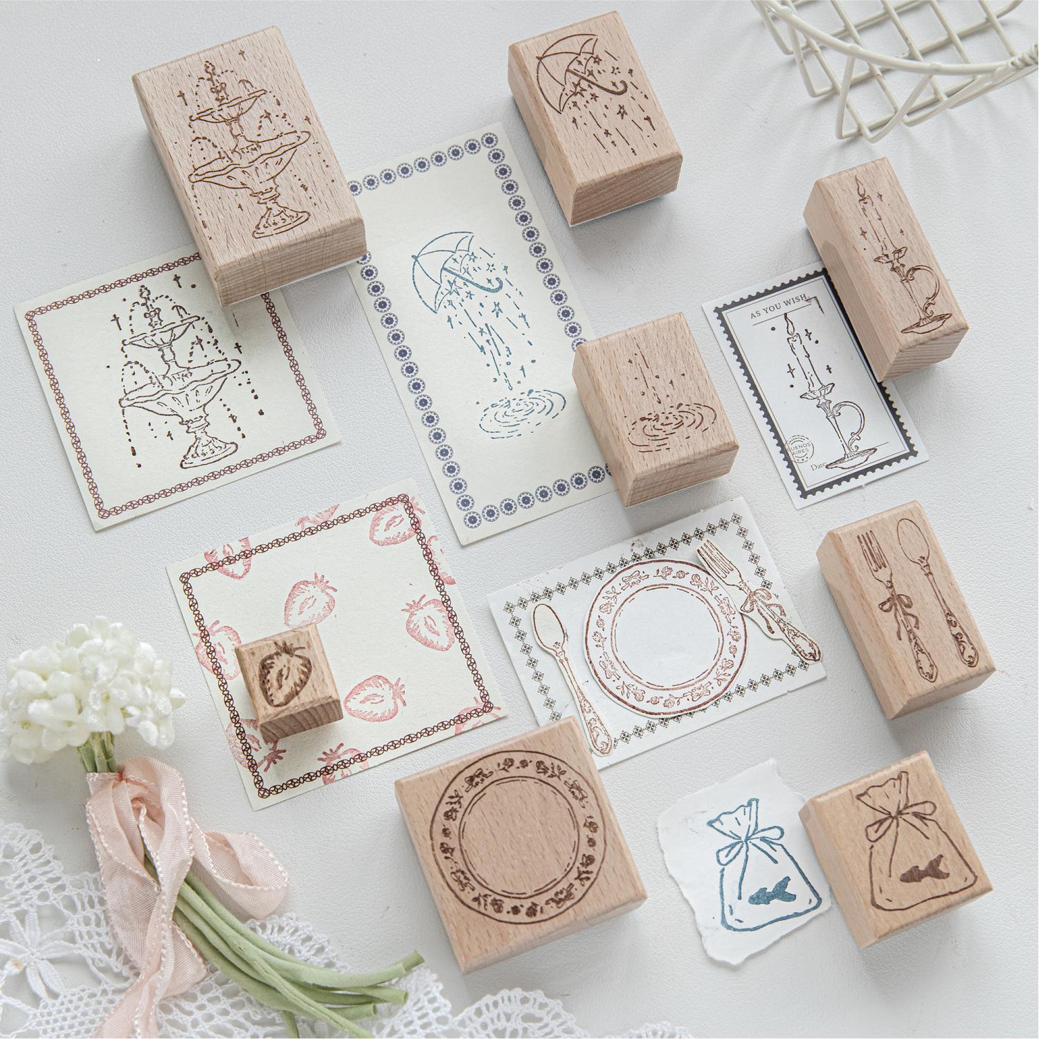 Candle Making Experience - Fountain Candle Tableware Candle TablewarDesign Holzstempel