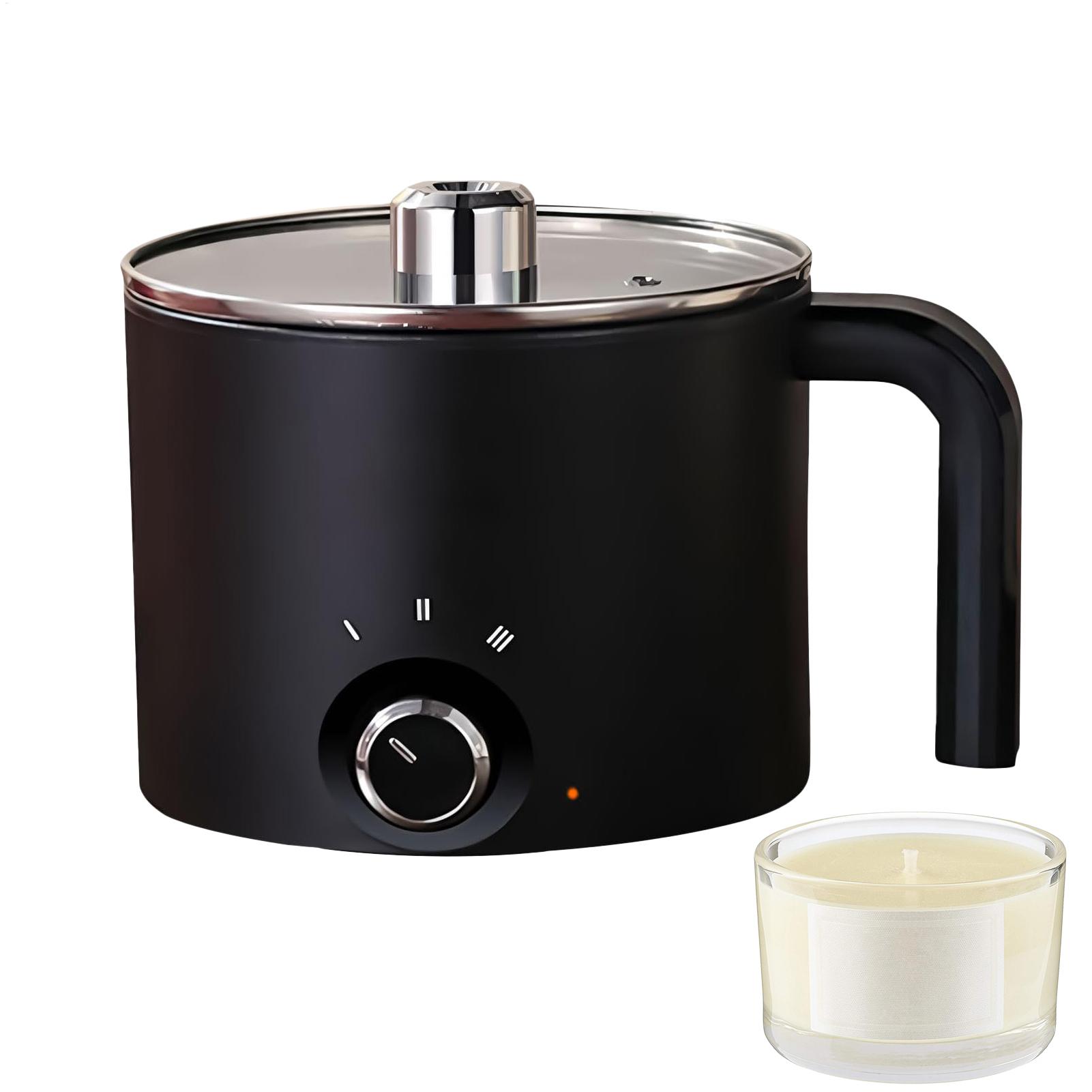 Candle Making Experience - Kerzenwachs-Schmelztopf 1,5L Großer Edelstahl Elektrischer Antihaft-Kerzenherstellungstopf