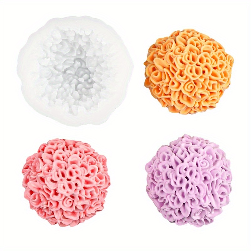 Candle Making Moulds - Eine Ringelblume Silikonform DIY Chrysantheme Aromatherapie