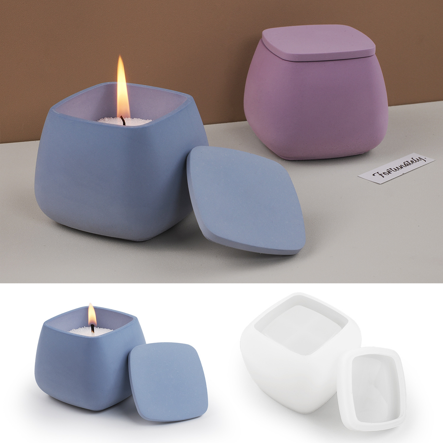 DIY Epoxidharz-Zement-Gips-Sil – Candle Making Moulds Bewertung und Preis