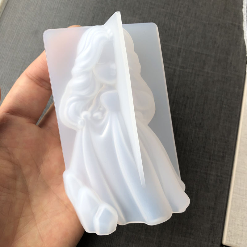 3D süße Prinzessin Silikon Ker – Candle Making Supplies Bewertung und Preis