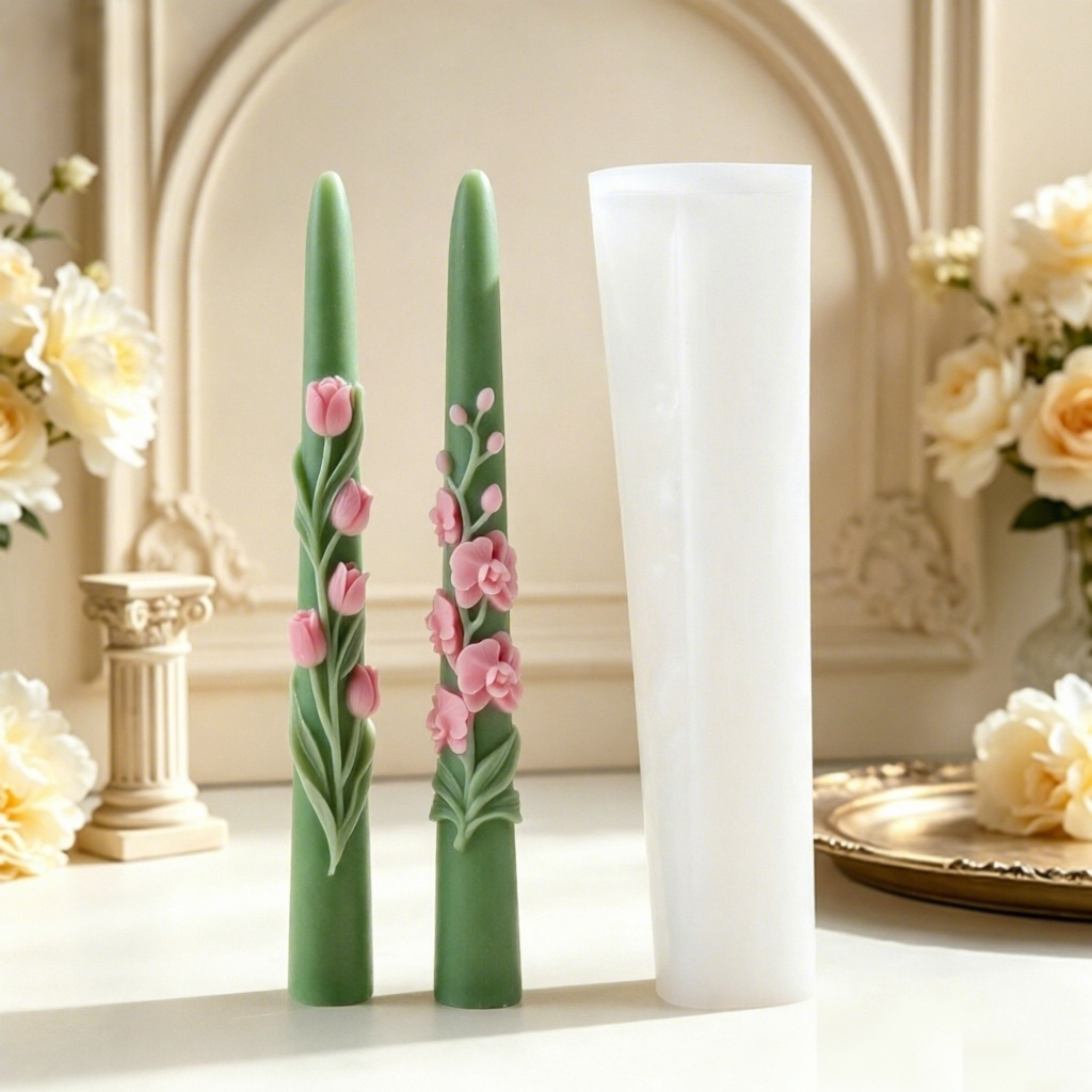 Lange Stabkerzen-Silikonform m – Candle Making Video Bewertung und Preis