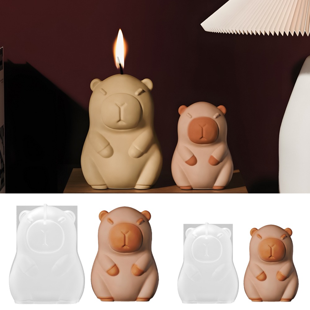 Stehende Capybara-Duftkerze, S – Candle Making Video Bewertung und Preis
