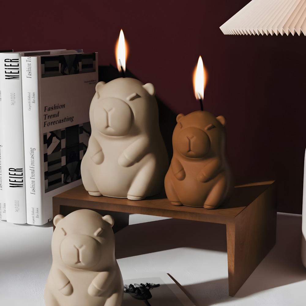 Stehende Capybara-Duftkerze, S – Candle Making Video Bewertung und Preis