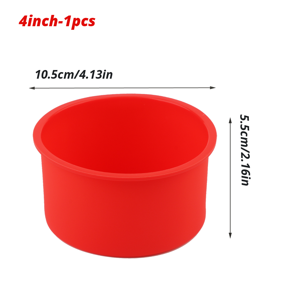 1 Stück 4-Zoll-Runde Silikon-K – Candle Making Products Bewertung und Preis
