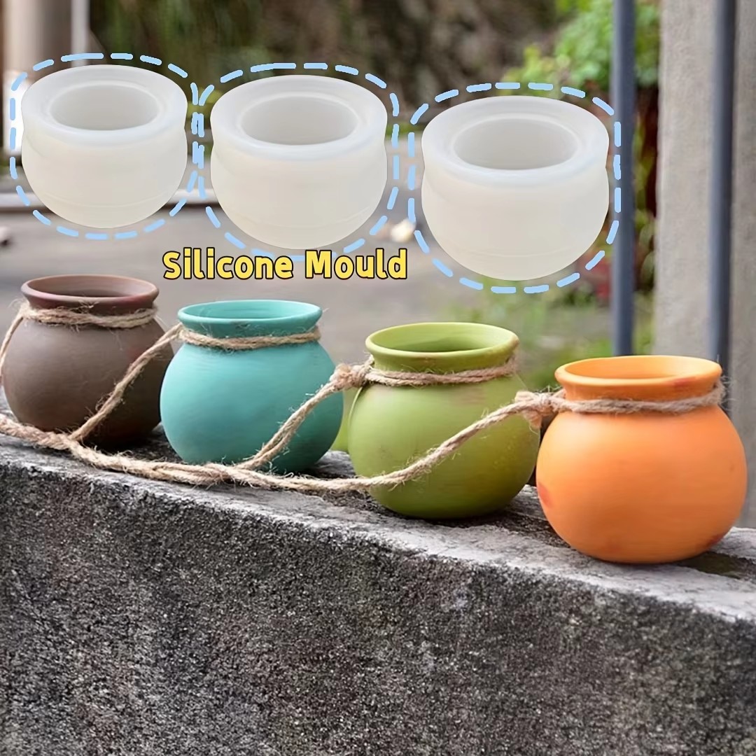 Silikon-Blumentopfformen, Harz – Candle Making Essentials Bewertung und Preis