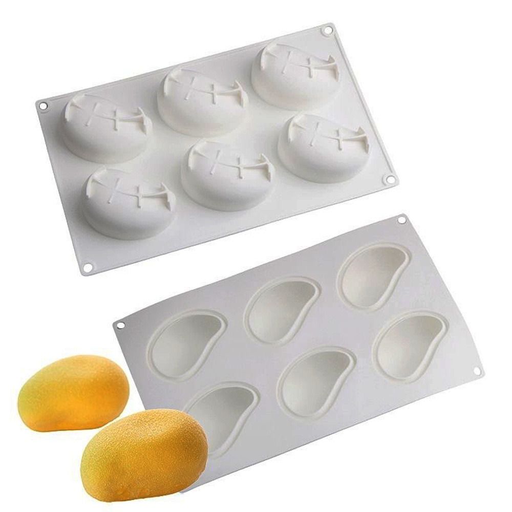 6-fach Mango-förmige Kuchenfor – Candle Making Equipment Bewertung und Preis