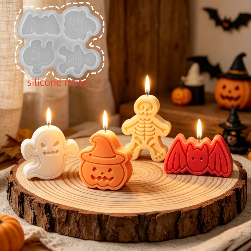 4-fach Silikonharzform-Set für – Candle Making Moulds Bewertung und Preis