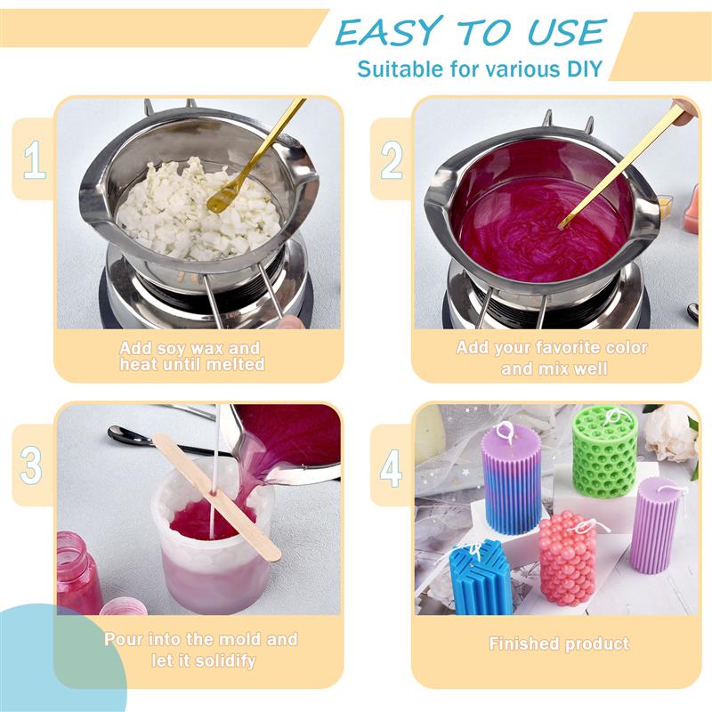 100/500 g/1 kg reines Sojawach – Candle Making Experience Bewertung und Preis