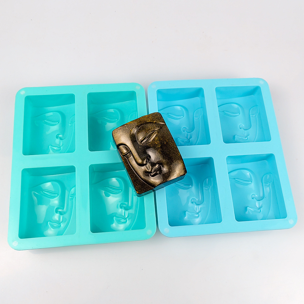 4 Löcher Buddha Porträt Seifen – Candle Making Video Bewertung und Preis